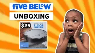 Five Below Robot Vacuum Review | Toddler Tech Reviews | Grant Adventures Learning
