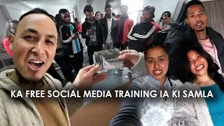 Ngi ai free training social media ia ki samla khasi bad ka kylla long kumne