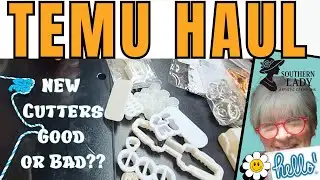 TEMU Polymer Clay Tools Haul | New Cutters Tested – Good or Bad?