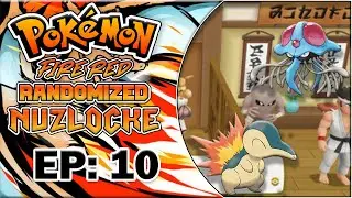 Revenge at the Dojo! Pokemon Fire Red Randomizer Nuzlocke EP 11