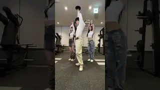 Jimin Like Crazy challenge with LE SSERAFIM Sakura n Kazuha 💞