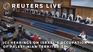 LIVE: ICJ hearings in Israel's occupation of Palestinian territories case