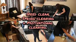 Speed Cleaning, Spring Cleaning Living Room, Motivational Cleaning, Clean with me