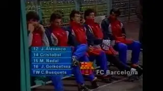 Hansa Rostock - FC Barcelona (European Cup 1991-92, first round)