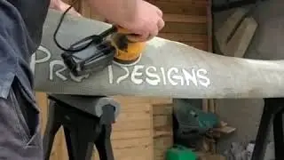 Restoring my waveski .