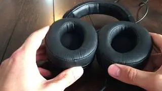 Замена амбушюров Audio Technica Ath M50x