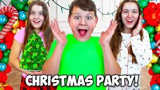 I Threw a SECRET CHRiSTMAS PARTY and my PARENTS had NO IDEA! *gone wrong*