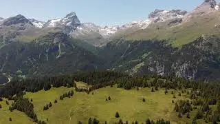 Alp Flix von oben