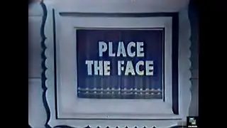 Place the Face, February 11 1954, Colorized, Game Show, Bill Cullen