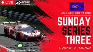LIVE COMMENTARY | Luke Addison Racing Sunday Series 3 | FINAL ROUND