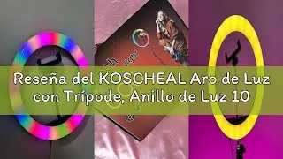 Rese&ntilde;a del KOSCHEAL Aro de Luz con Tr&iacute;pode, Anillo de Luz 10