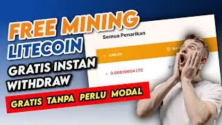 Free Mining LITECOIN FREE WITHOUT CAPITAL Instant Withdraw - Faucetpay Balance Generator