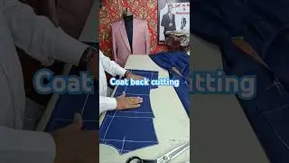 #coat back cutting#coat marking#fitting coat #✂️✂️