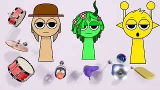 Incredibox Sprunki on instruments