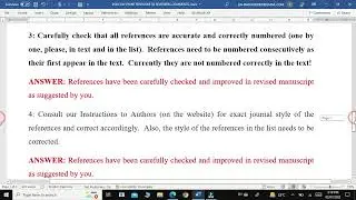 Responding to Reviewer's/ Editor's comments | Dealing with Manuscript Revision | Young Researchers