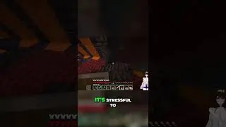 Nether Gold Rush: Close Call & Hoglin Attack! #shorts