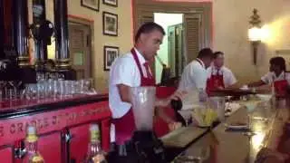 Nice Cuban Music in Floridita Cafe, Havana, Cuba