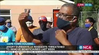 Tightened security ahead of housing handover in Durbanville