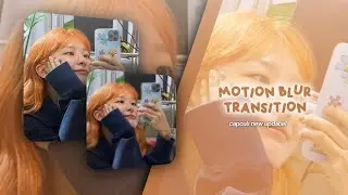 Motion blur transition tutorial ( capcut new update )