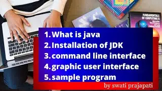Java For beginner | Installation of jdk | sample program in gui