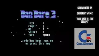 Dan Dare III : The Escape (Commodore 64 / Gameplay #1142)