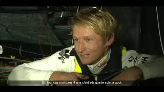Arrivée au Vendée Globe Maxime Sorel