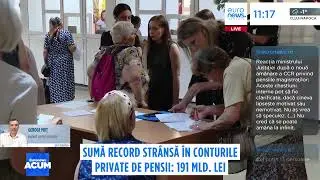 Sumă record strânsă în conturile private de pensii: 191 de miliarde de lei