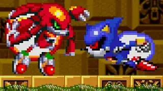 Metal Knuckles VS Metal Sonic