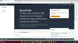 AWS # 048 # Restore Deleted EBS Snapshots (Recycle Bin)