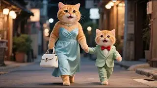 Jojo Sells His Favorite Toys to Buy a Dress for Mama Cat to Go to the Party 🎉👗🐱