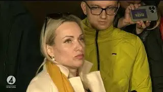 Protesterande rysk journalist fick b&ouml;ter: &rdquo;F&ouml;rh&ouml;ret p&aring;gick i 14 tim&hellip; | TV4Nyheterna | TV4 & TV4 Play