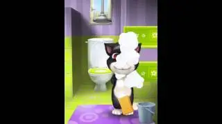 [My Talking Tom] Shower time!!!