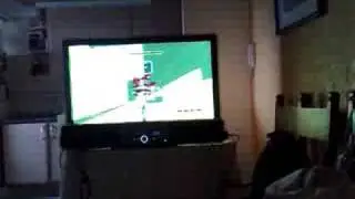 Rez HD running on Philips Ambilight 47