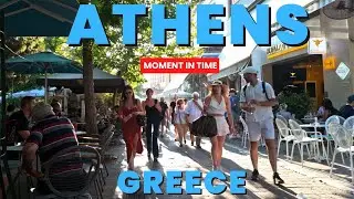 Athens in Motion: AIolou & Mitropoleos Intersection &ndash; Coffee Break in the Heart of the City