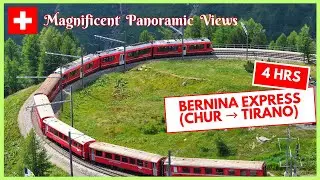 🇨🇭 Bernina Express (Chur &rarr; Tirano) || Riding the Most Scenic Train from Switzerland to Italy