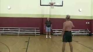 David Reiter Shooting Free Throws with Dave Corless on Tuesday, 9-15-15..avi