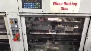 2002 Bobst SP 104 ER Die Cutter