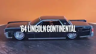 Hot Wheels '64 Lincoln Continental Black  - 2022 Replica Entertainment: The Matrix
