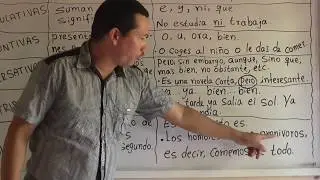TIPOS DE CONJUNCIONES COORDINANTES  (BIEN EXPLICADO) ¿QUÉ SON LAS CONJUNCIONES?