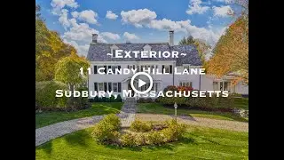 11 Candy Hill Lane, Sudbury, MA - Exterior Videography of Home and 3+ Acres