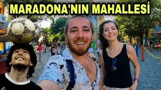BUENOS AİRES'İN ÜNLÜ LA BOCA KASABASI / TANGO VE MARADONA ARJANTİN