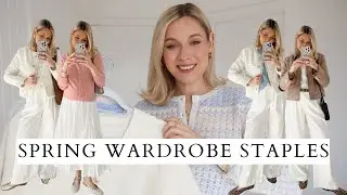 KEY SPRING STAPLE ITEMS FOR A CHIC WEARABLE WARDROBE! ft GOELIA