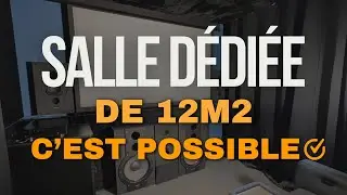 Une salle de cinéma privé dans 12 m²