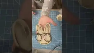 Farmhouse/Vintage/Rustic Spring Dollar Tree Bunny