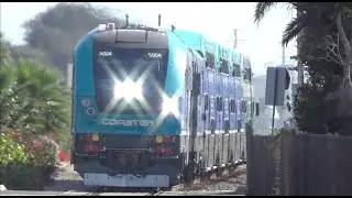 NCTD Test Trains! Railfanning Carlsbad 12/10/20 Feat. New Coaster Chargers, 90mph Surfliners & More!