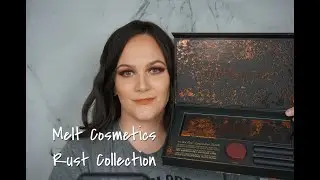 Melt Cosmetics RUST collection / eye tutorial