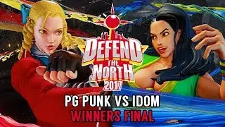 WINNERS FINAL: PG Punk vs Idom - Defend the North 2017 - Street Fighter V [1080p/60fps] HD