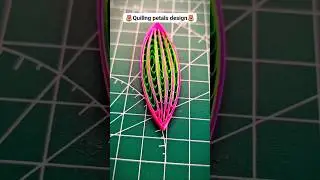 Easy Quilling Art Design🌷#shorts #diy #quilling #giftideas #youtubeshorts