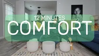 12 Minute Winter Comfort Sound Bath | Frequencies for Snowy Days & Icy Nights