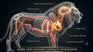 Full Body Lion expanded inside Movement🔥3D lion explanation video story lion visible in every scene,